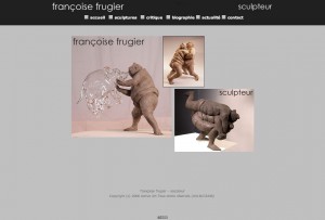 françoise Frugier professeur de sculpture à l'atelier "le sablier"