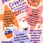 Halloween Créatif — 2 ateliers artistiques enfants (du 21 au 24 oct)