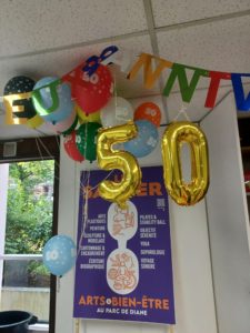 50 ans Sablier